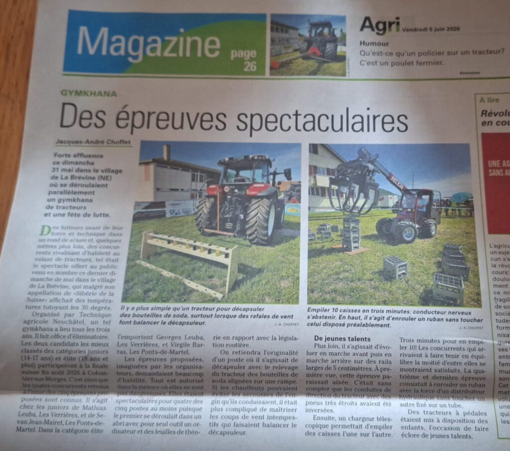 Retour sur un week-end riche en défis à La Brévine !